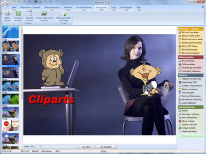 Bildbearbeitungsprogramm Cliparts